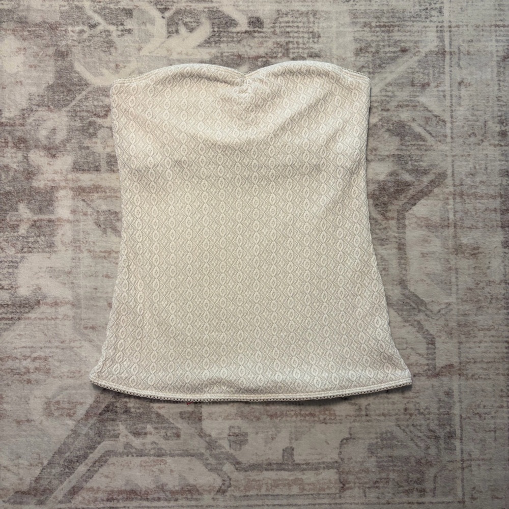 Aerie Haut Tube Feminin Strapless Top Built-In Shelf Bra Y2K Stretch Tube Top